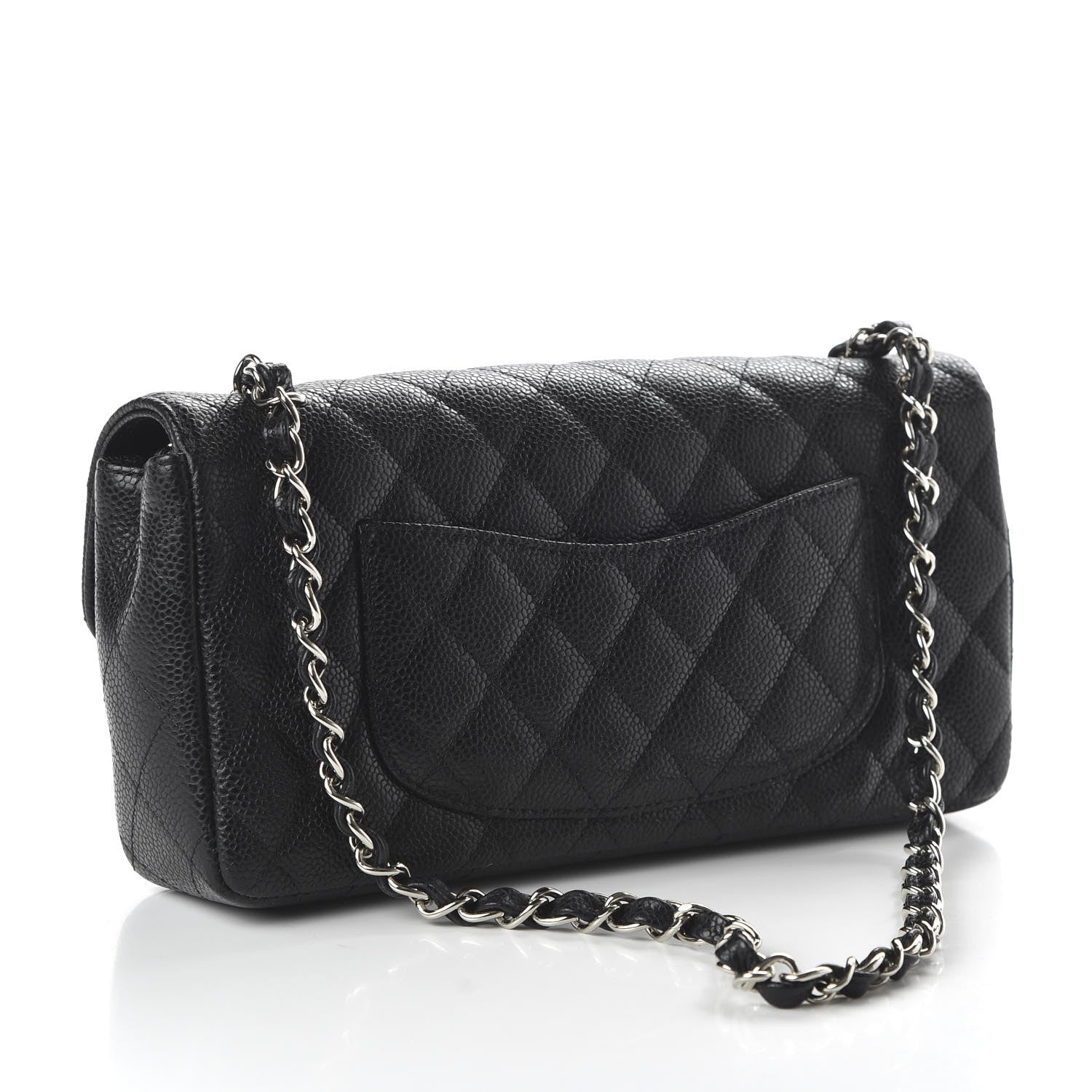 Chanel Caviar Quilted East West Flap Black 3 of 10