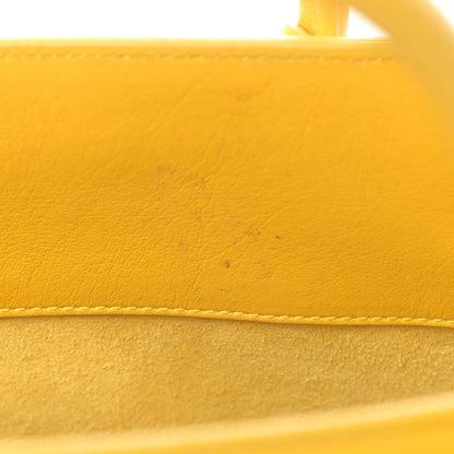 Saint Laurent Grained Calfskin Baby Sac De Jour Yellow 11 of 14