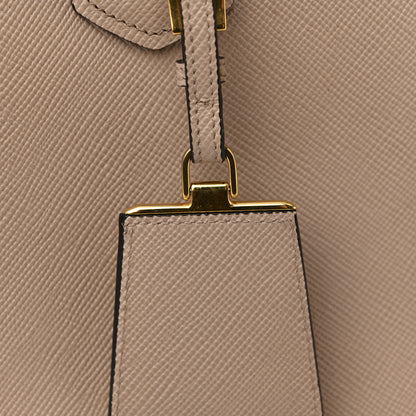 Prada Saffiano Cuir Medium Double Bag Cipria 13 of 15