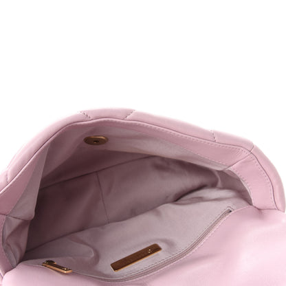 Chanel Lambskin Quilted Medium Chanel 19 Flap Light Pink 5 of 10