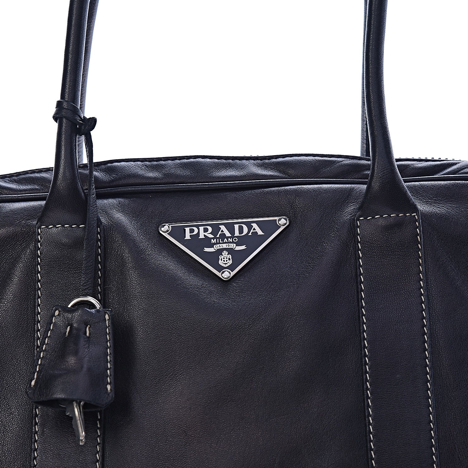 Prada Nappa Soft Tote Black 8 of 10