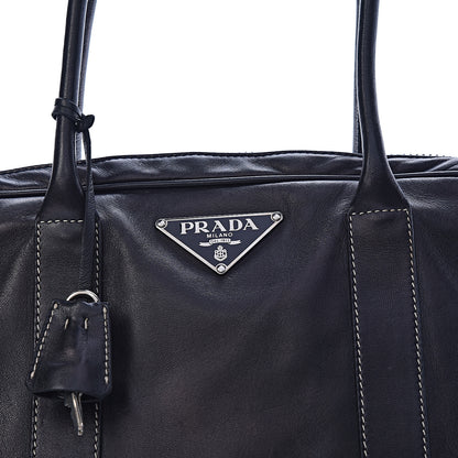 Prada Nappa Soft Tote Black 8 of 10