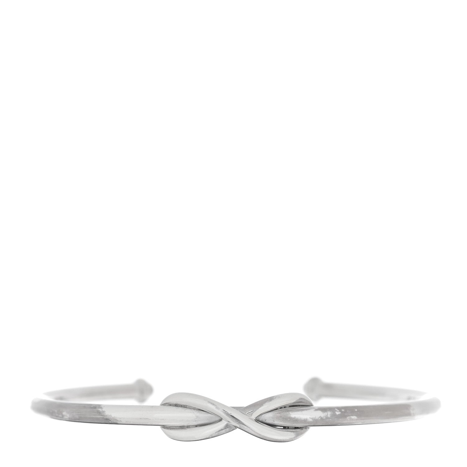 Tiffany Sterling Silver Infinity Cuff Bracelet 1 of 3