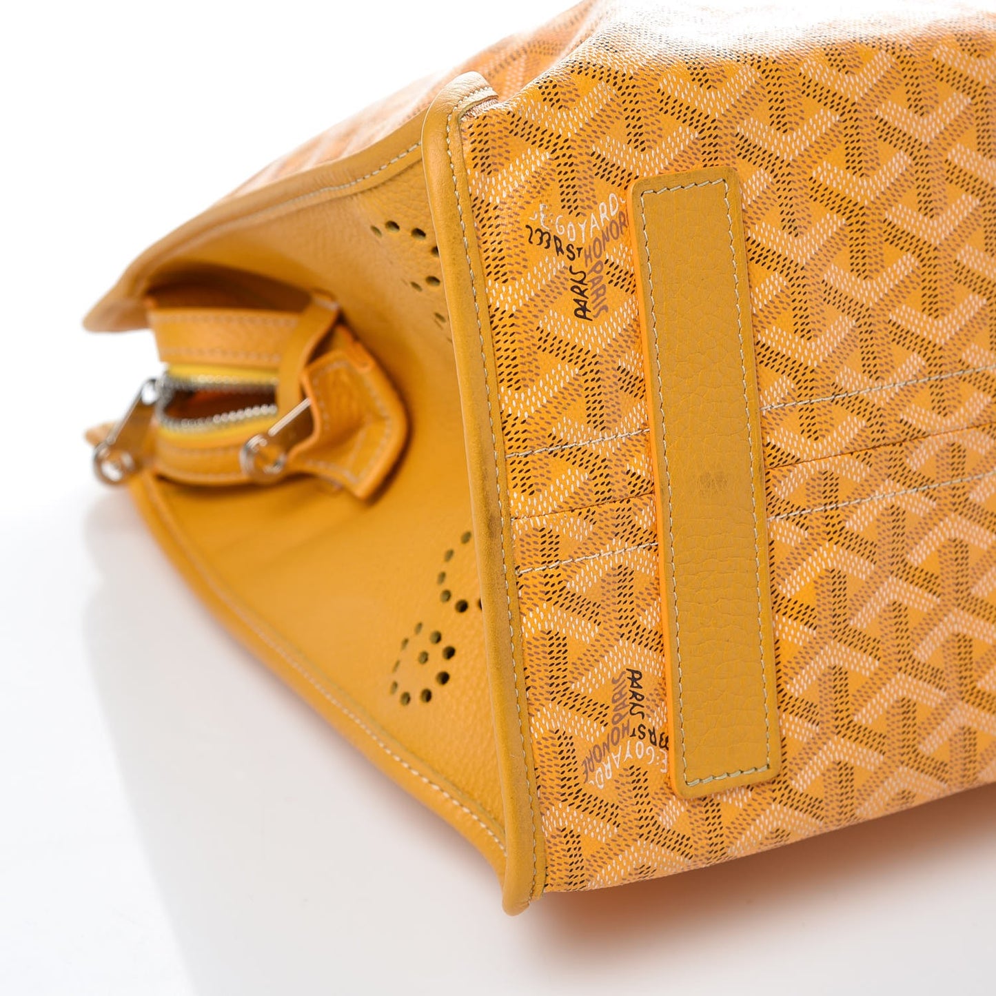 Goyardine Sac Hardy Pet Carrier PM Yellow
