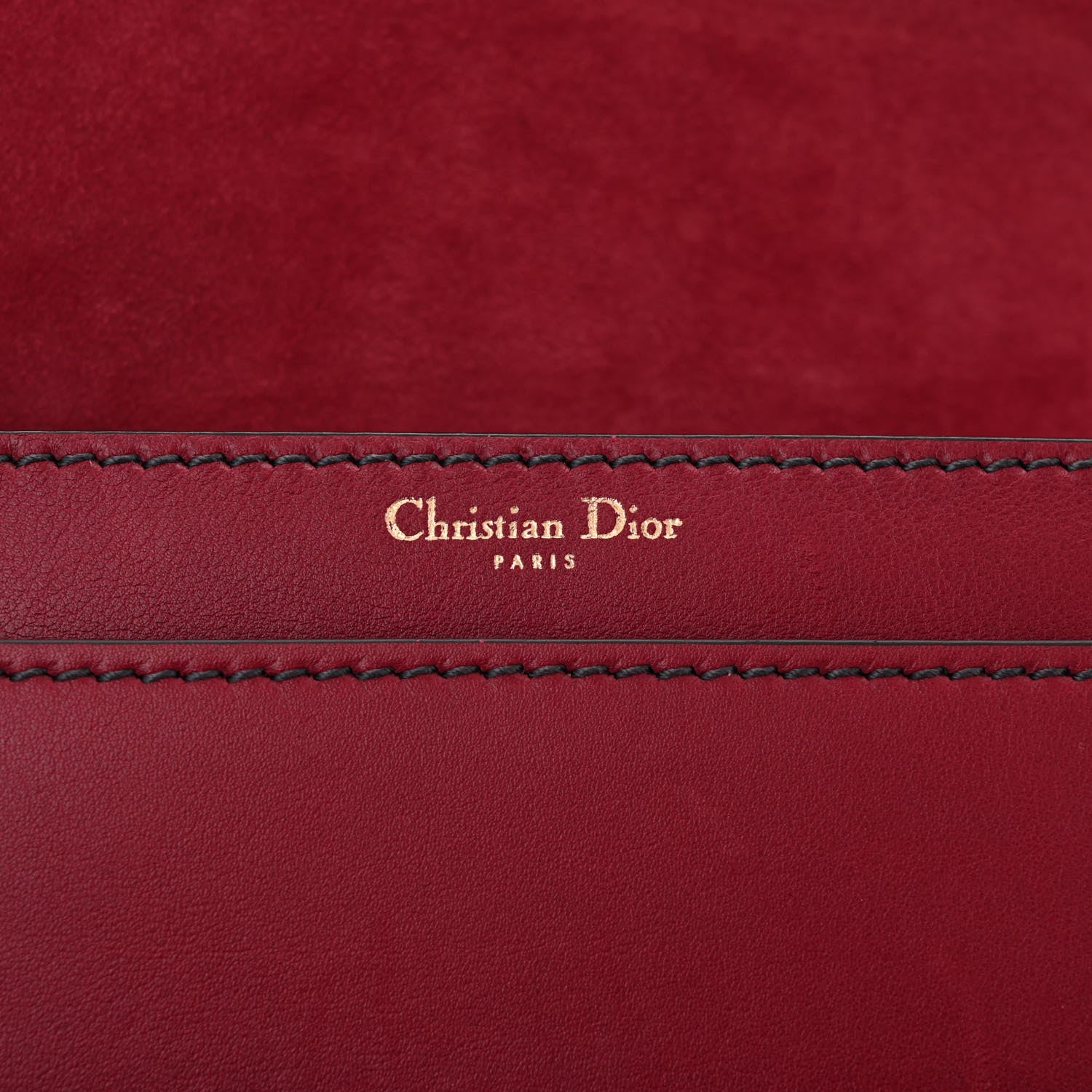 Christian Dior Calfskin J'Adior Chain Flap Bag Red 6 of 10