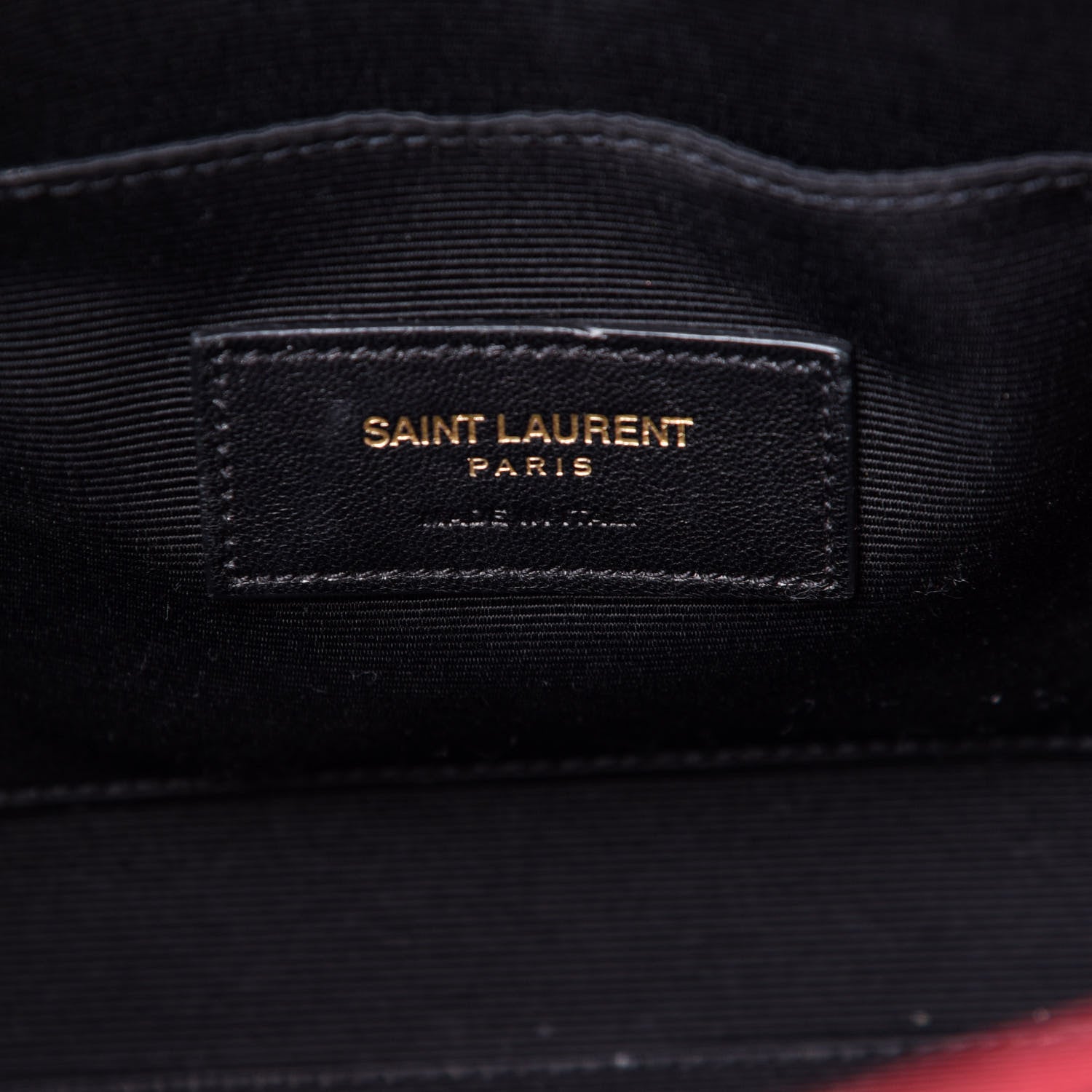 Saint Laurent Grained Calfskin Nano Sac De Jour Lipstick Red 5 of 8