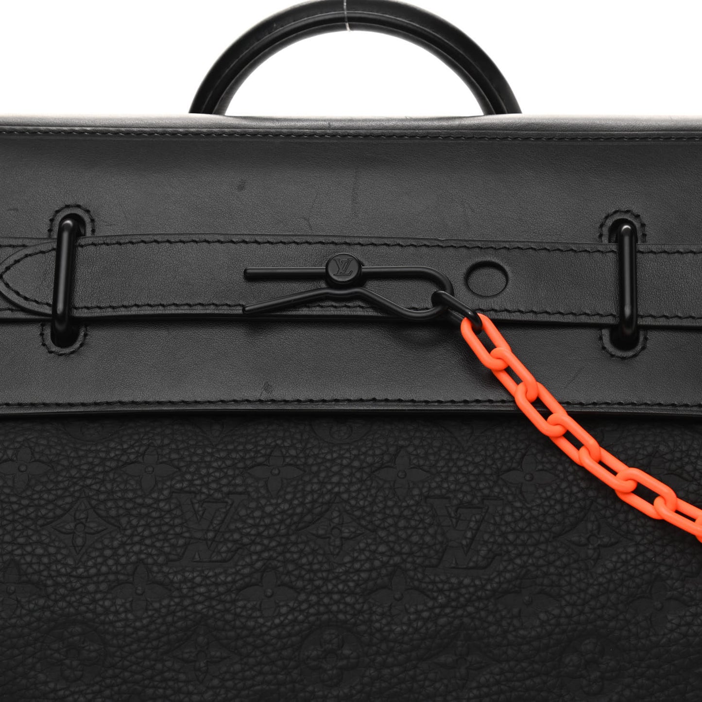 Taurillon Monogram Steamer PM Black