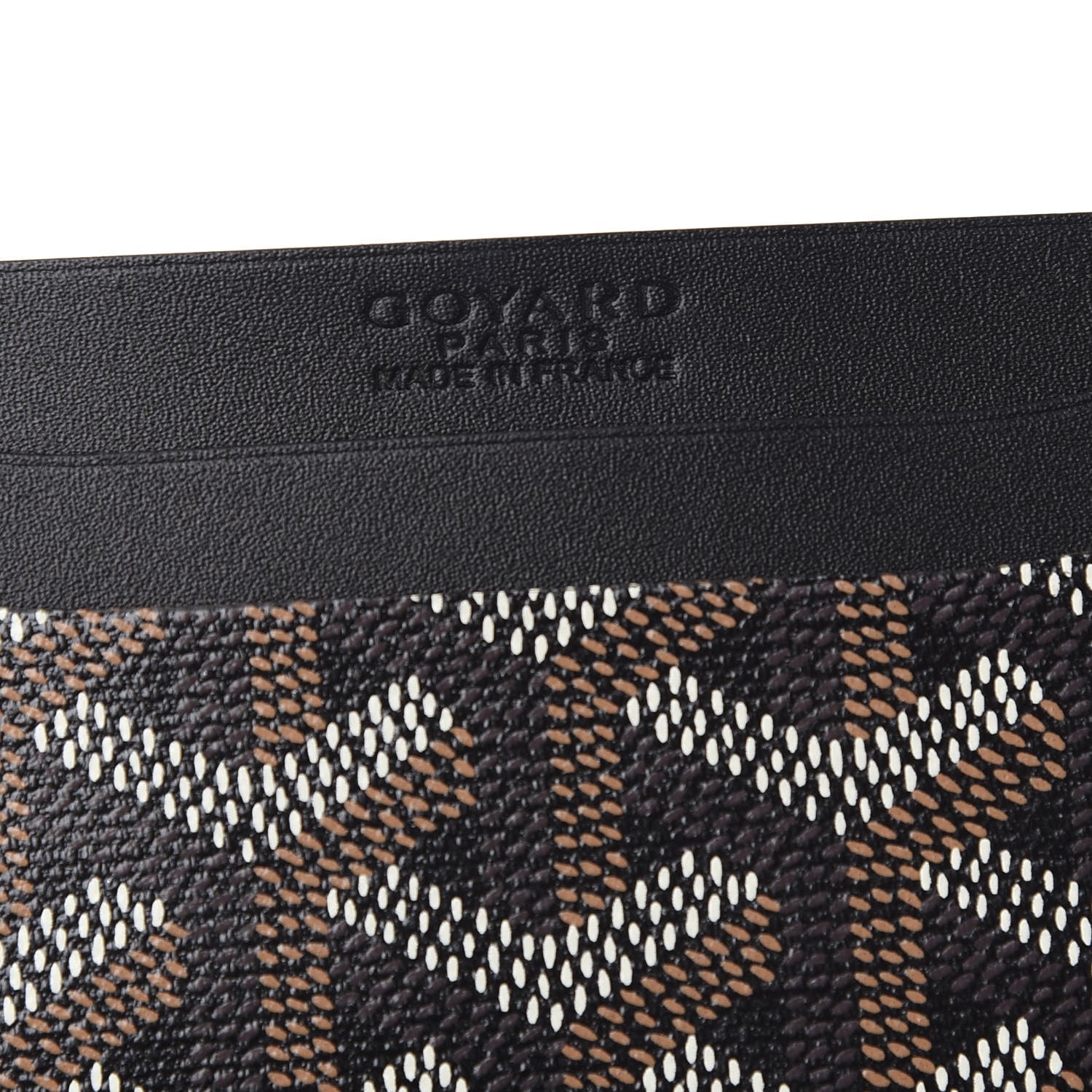 Goyard Goyardine Saint Sulpice Card Holder Black 5 of 6