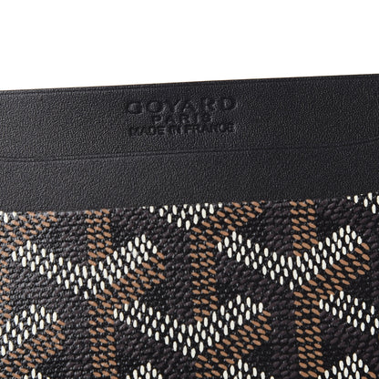 Goyard Goyardine Saint Sulpice Card Holder Black 5 of 6
