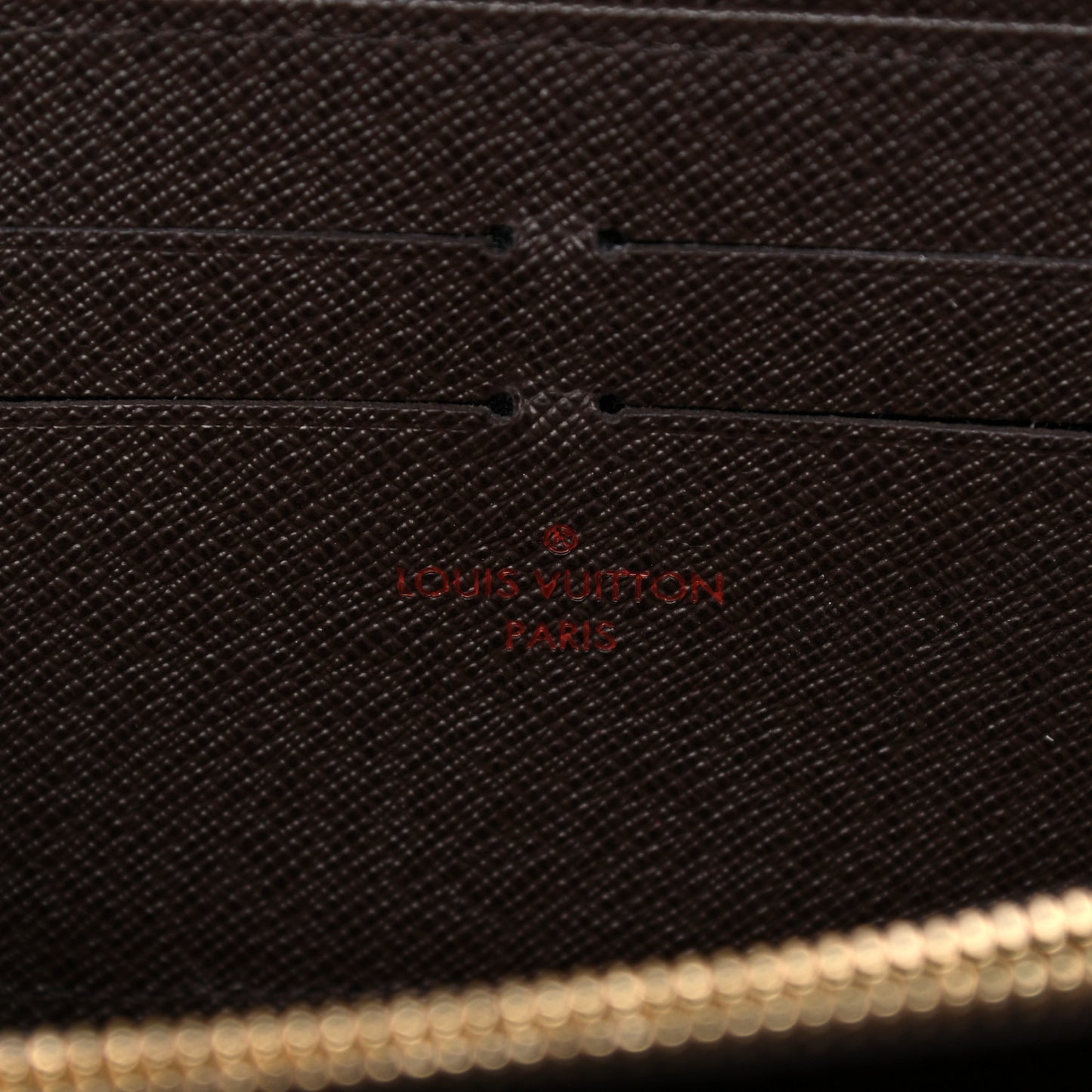 Damier Ebene Zippy Wallet