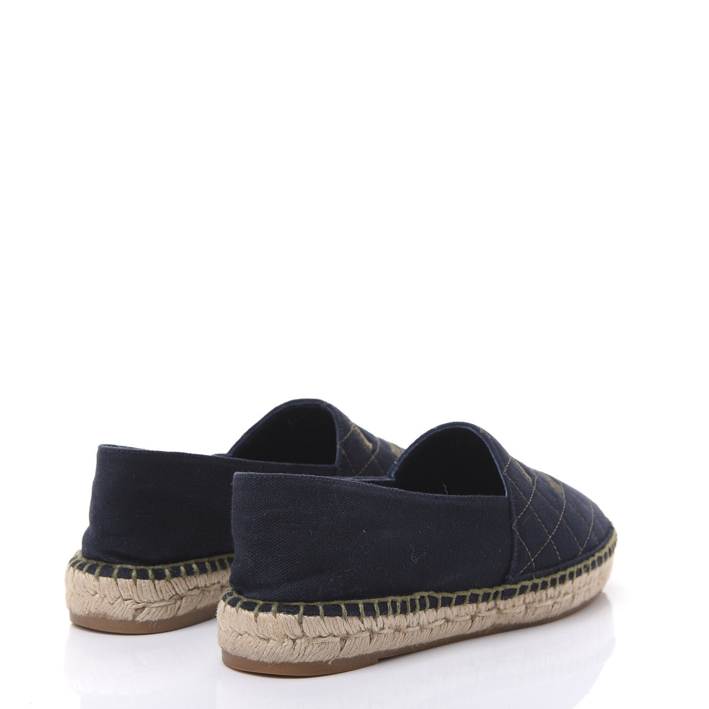 Fabric Biarritz CC Espadrilles 38 Blue Green