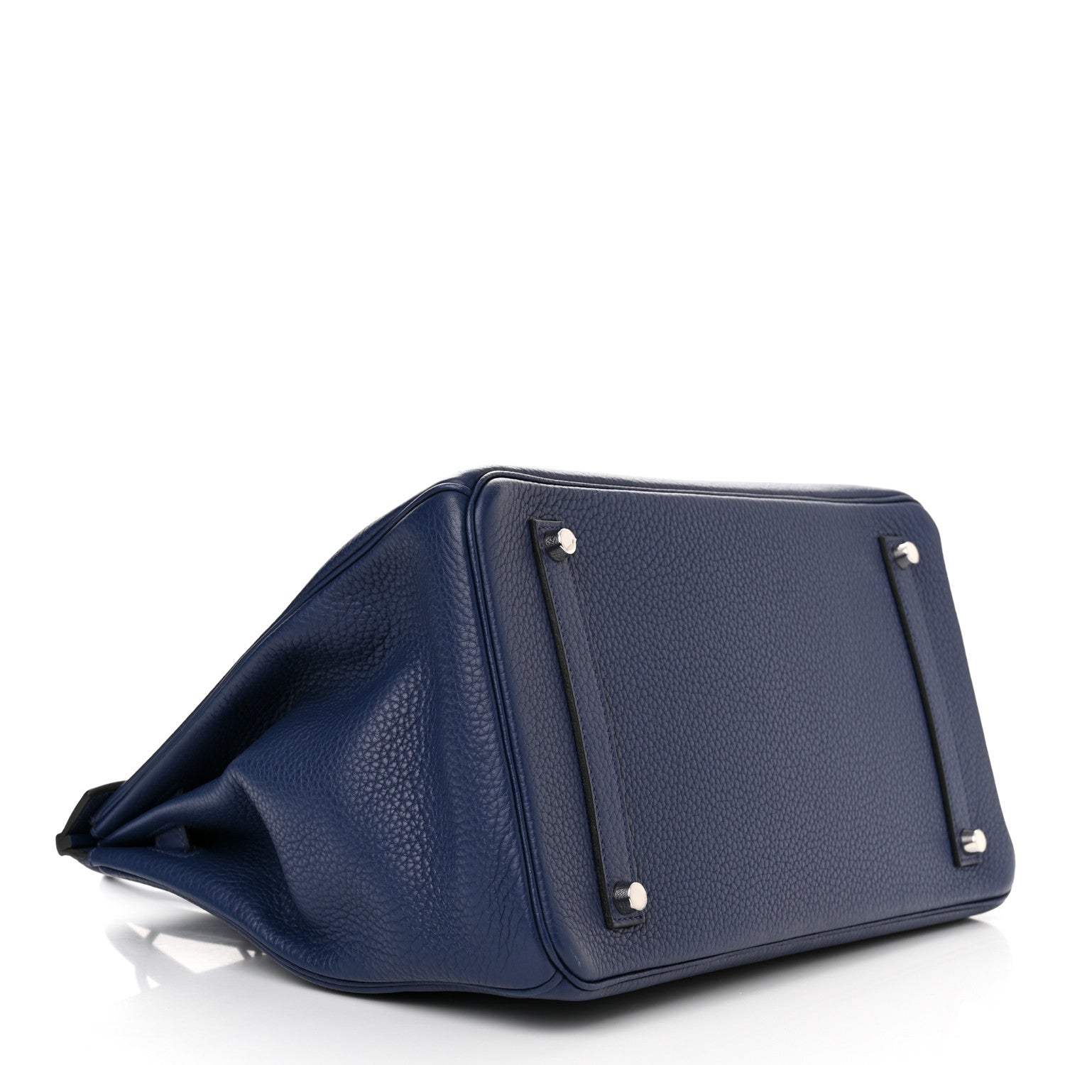 Hermes Taurillon Clemence BIRKIN 35 Bleu Nuit 4 of 15