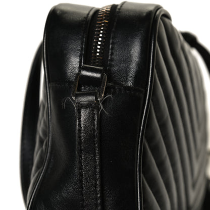 Saint Laurent Calfskin Matelasse Monogram Lou Camera Bag Black 17 of 17