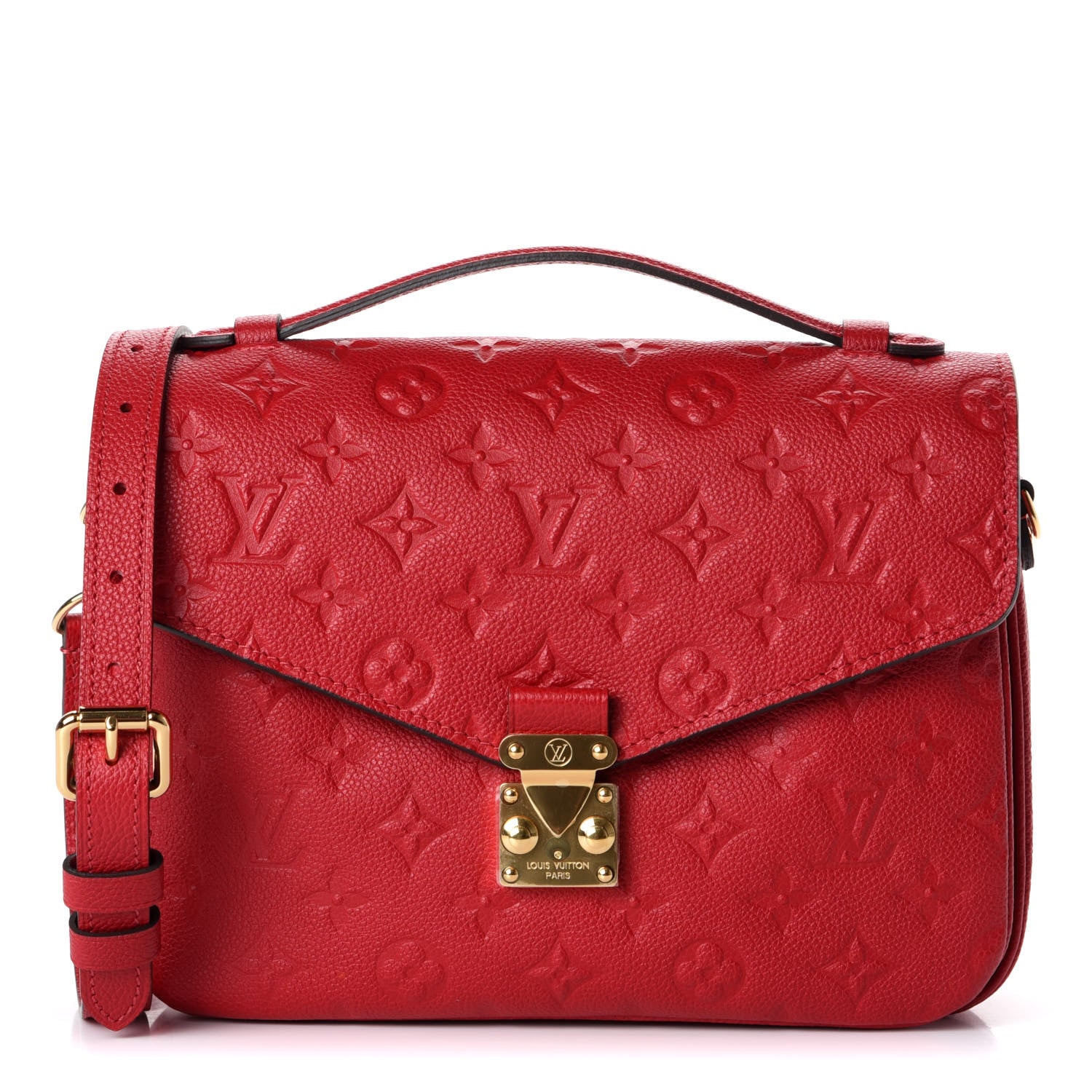 Louis Vuitton Empreinte Pochette Metis Scarlet 1 of 12