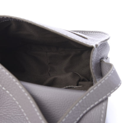 Chloe Calfskin Mini Marcie Round Crossbody Bag Cashmere Grey 4 of 10