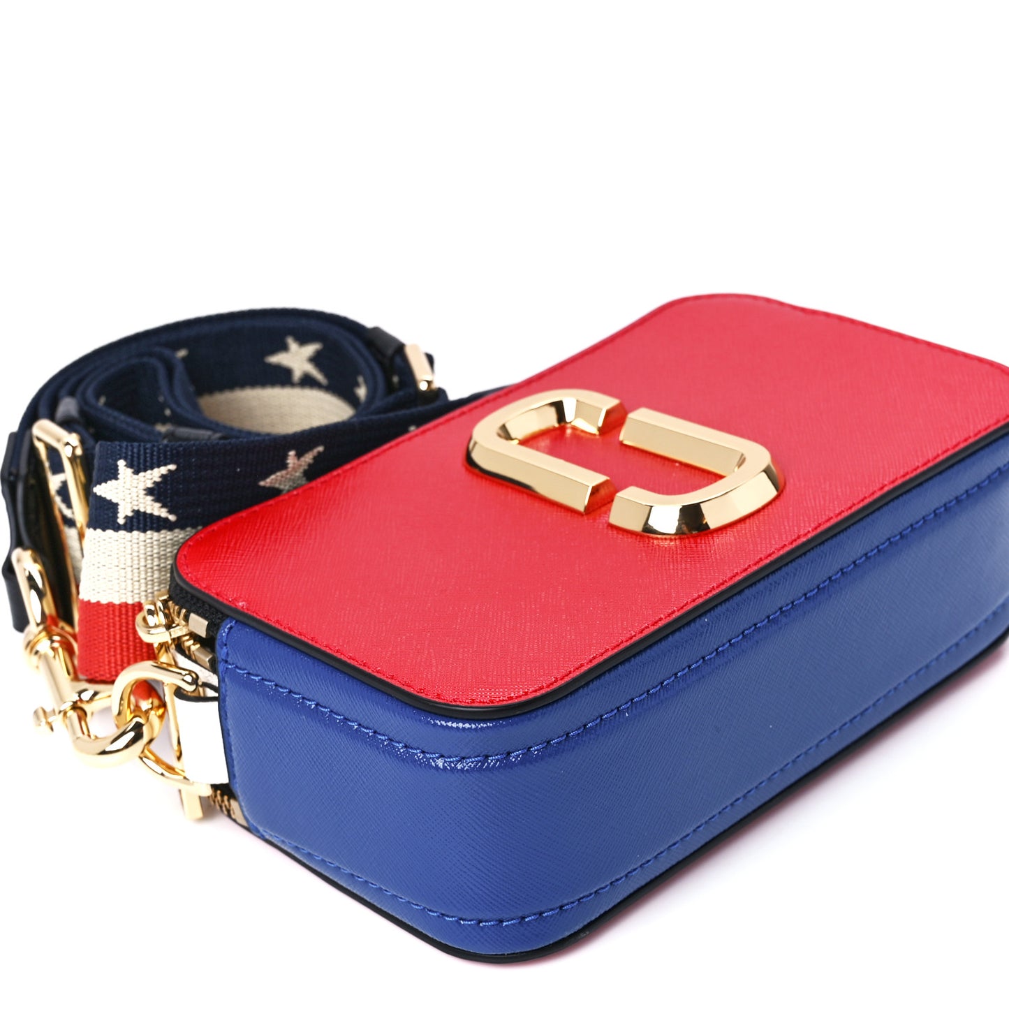 Saffino Small Snapshot Colour Block Camera Bag Red Pepper Multicolor