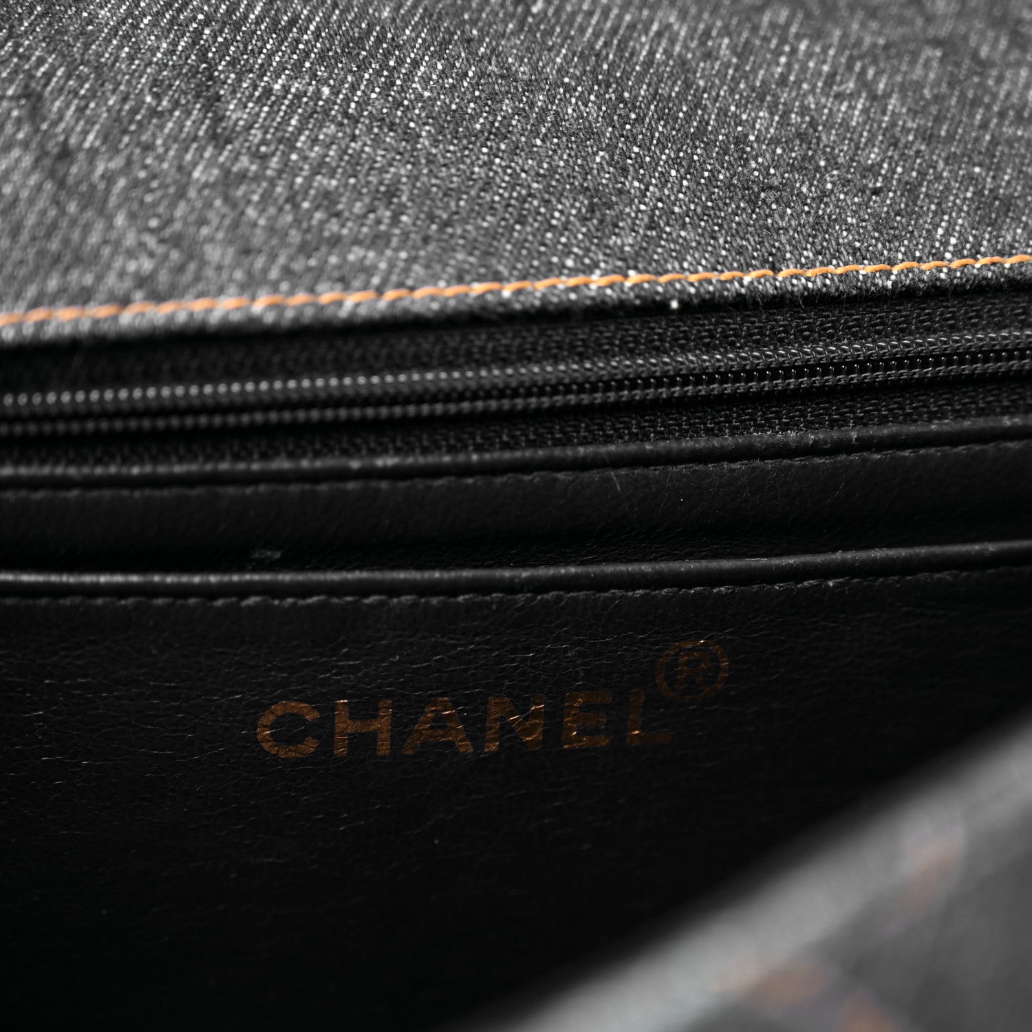 Chanel Denim Quilted Tortoise Single Flap Blue 6 of 12