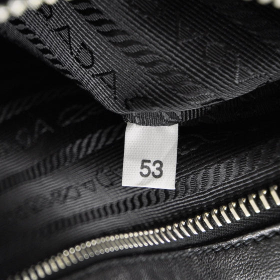 Prada Vernice Oversized Folders Clutch Black 9 of 11