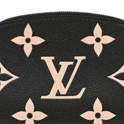 Louis Vuitton Empreinte Monogram Giant Cosmetic Pouch Black Beige 7 of 9