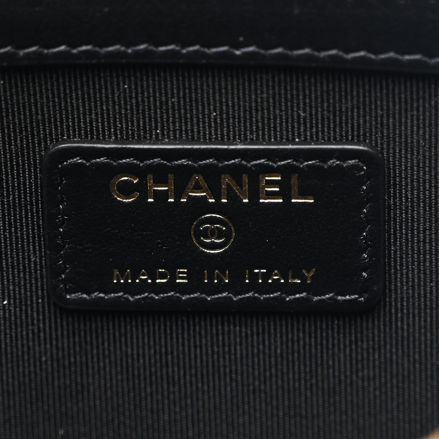 Chanel Patent Calfskin Quilted Medium Cosmetic Case Black 6 of 8