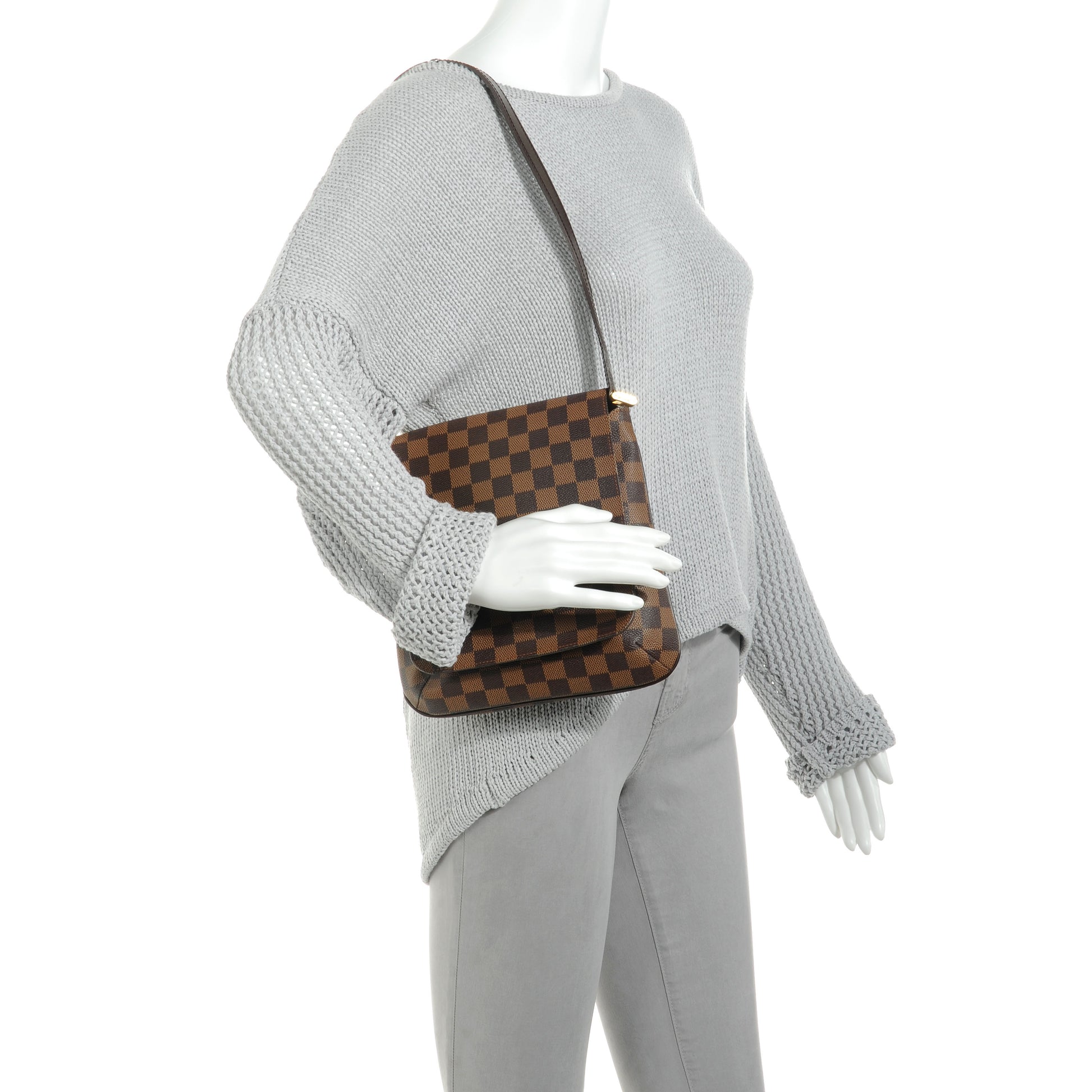 Louis Vuitton Damier Ebene Musette Salsa 2 of 8