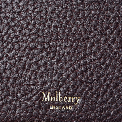 Mulberry Natural Grain Calfskin Continental Wallet Oxblood 6 of 9