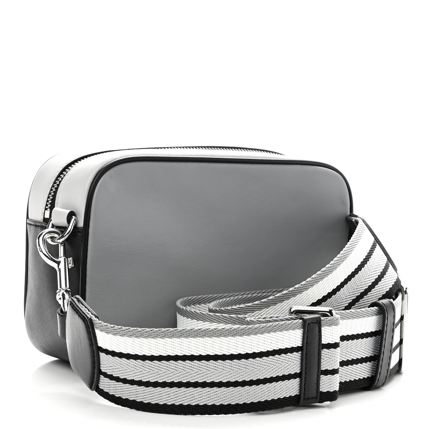 Marc Jacobs Calfskin Signet Flash Camera Bag Rock Gray 3 of 9