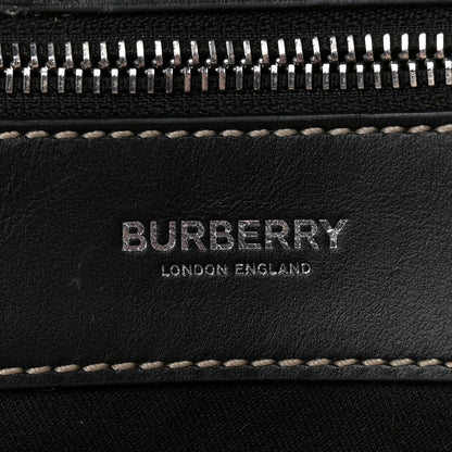 Burberry E-Canvas Check Jett Backpack Navy Blue 6 of 12