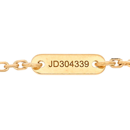 Van Cleef & Arpels 18K Yellow Gold Diamond Mini Frivole Bracelet 4 of 5