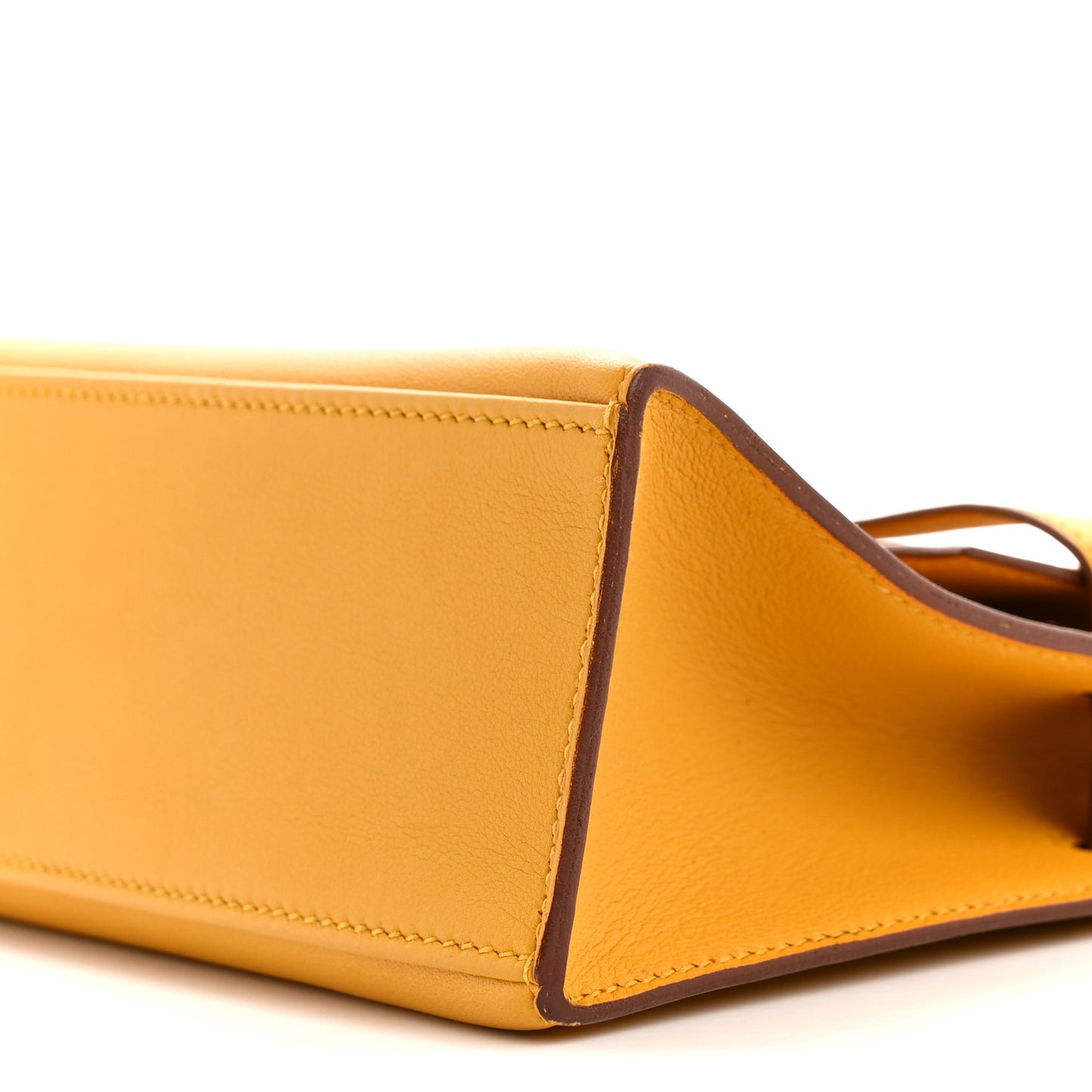 Swift Kelly Pochette Clutch Jaune Ambre
