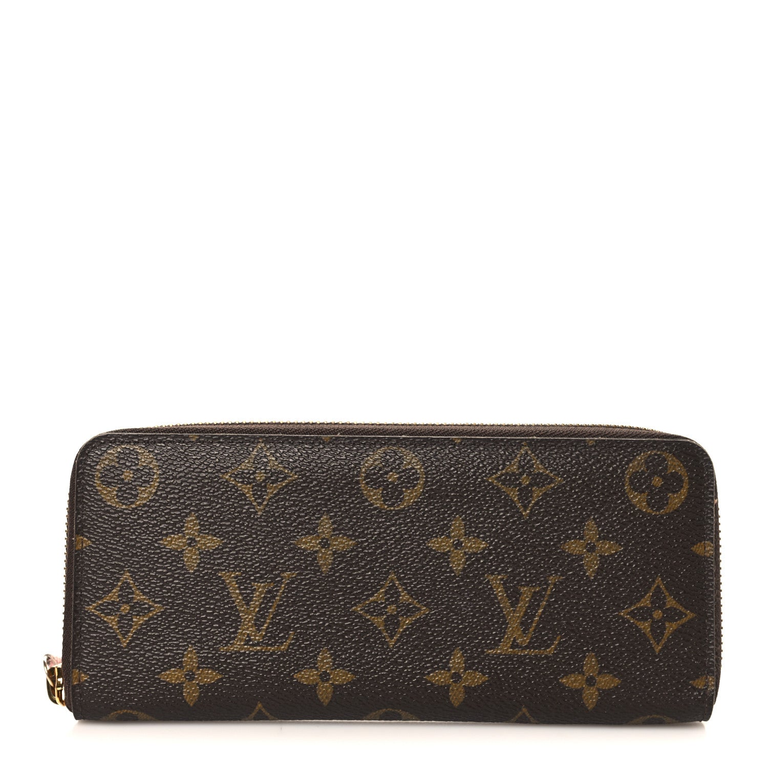 Louis Vuitton Monogram Clemence Wallet Rose Ballerine 1 of 6