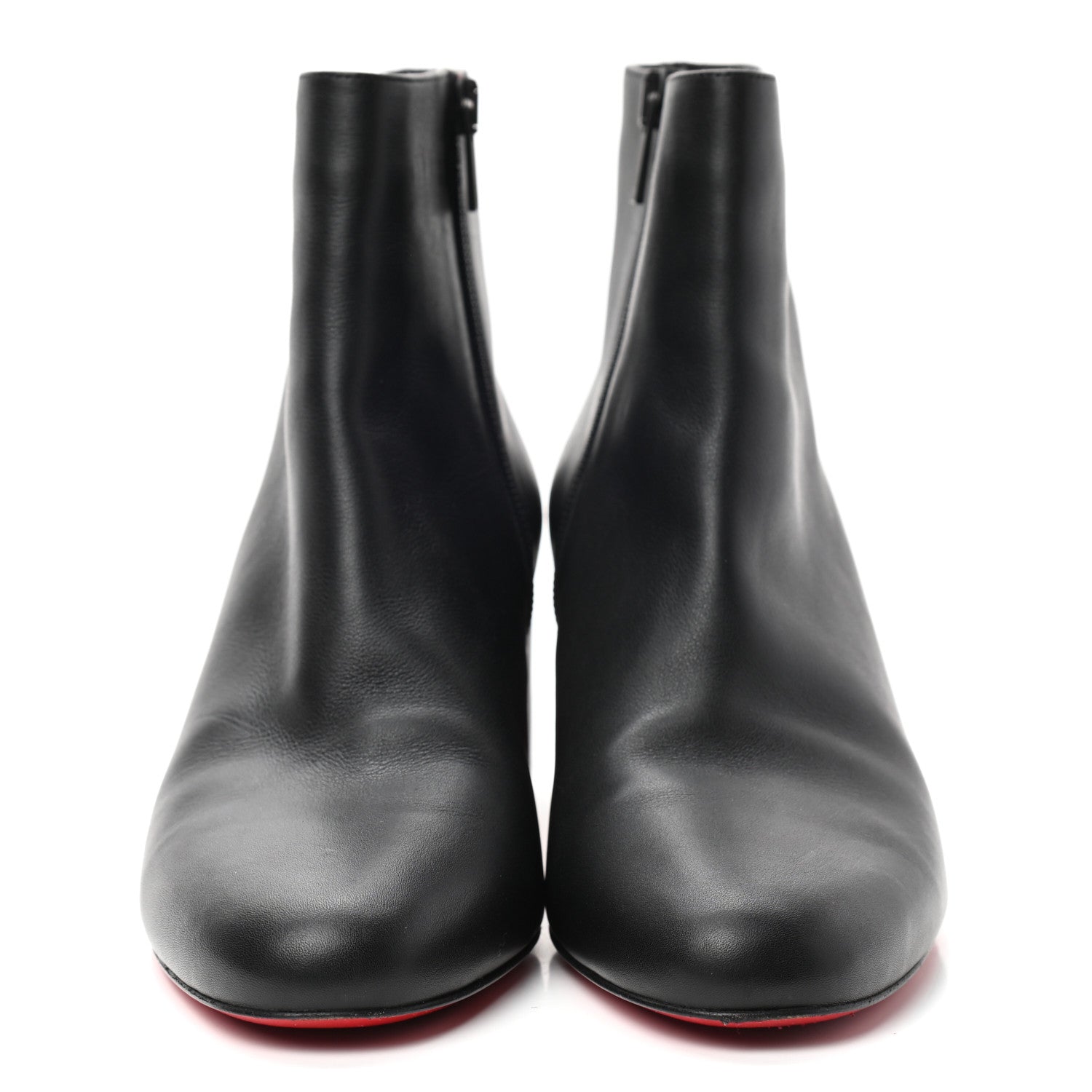 Christian Louboutin Calfskin Turela 55 Ankle Boots 38.5 Black 2 of 8