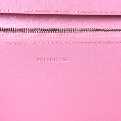 Balenciaga Calfskin Stripe Embossed Small Gossip Bag Candy Pink 5 of 12