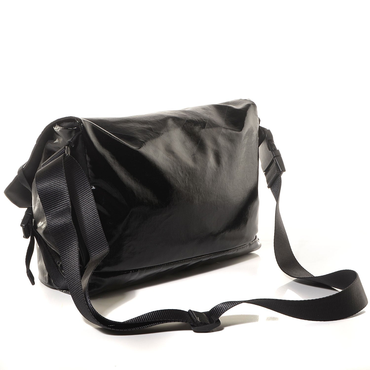 Chanel Coated Canvas Sport Messenger Black 3 of 7