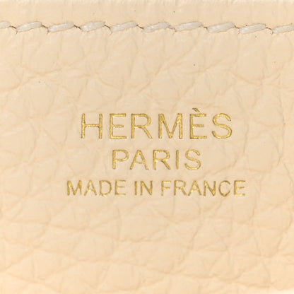 Hermes Taurillon Clemence Halzan 25 Nata 6 of 9