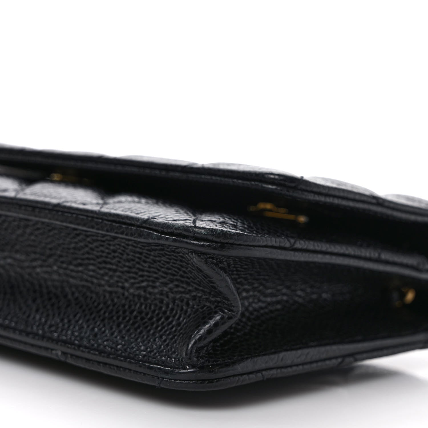 Chanel Caviar Quilted Wallet on Chain WOC Black 9 of 10