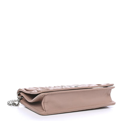 Prada Nappa Gaufre Wallet On Chain Orchidea 3 of 4