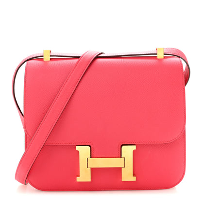 Hermes Epsom Constance 24 Rose Extreme 1 of 12