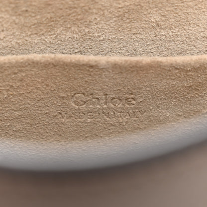 Chloe Calfskin Suede Small Nile Bracelet Bag Motty Grey 6 of 13