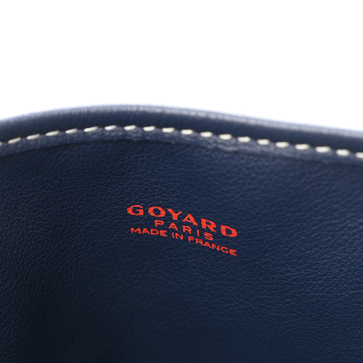 Goyardine Reversible Mini Anjou Navy