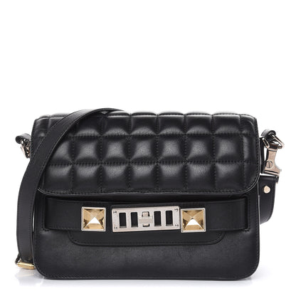 Proenza Schouler Lambskin Quilted Mini PS11 Classic Shoulder Bag Black 1 of 15
