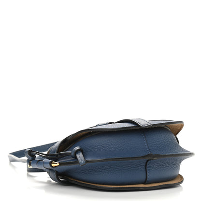 Loewe Grained Calfskin Mini Gate Crossbody Bag Steel Blue 4 of 8