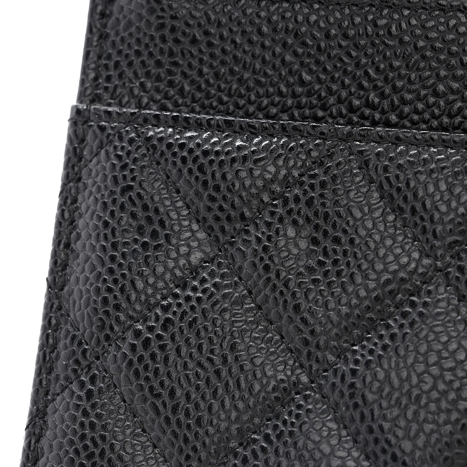 Chanel Caviar Quilted Wallet on Chain WOC Black 12 of 13
