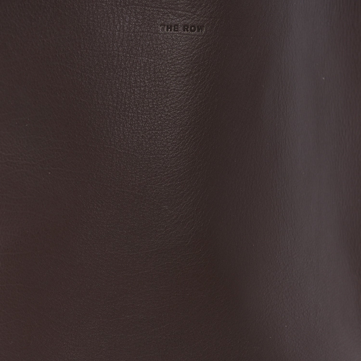 The Row Grained Calfskin Medium N/S Park Tote Acajou 8 of 13