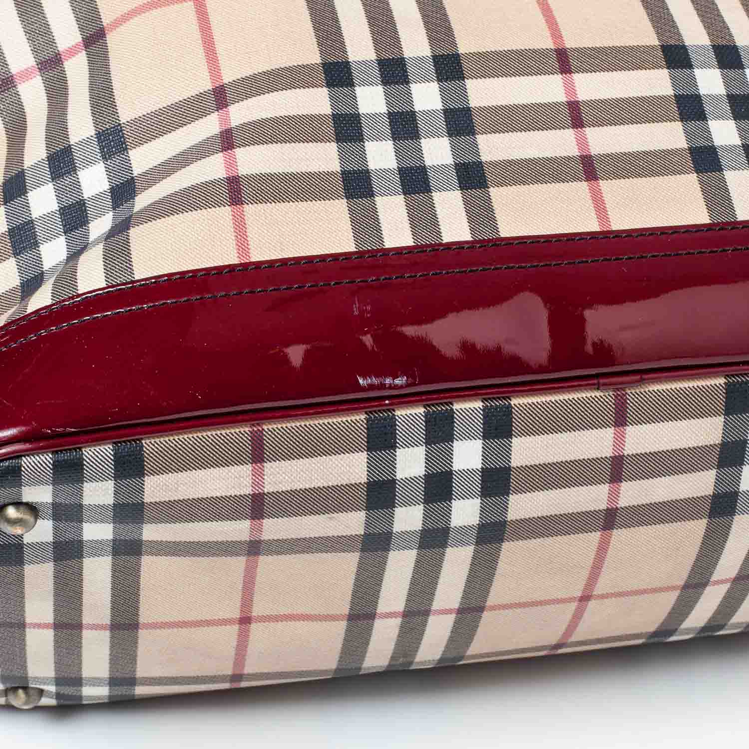 Burberry House Check Tote Red 7 of 11