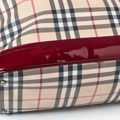 Burberry House Check Tote Red 7 of 11