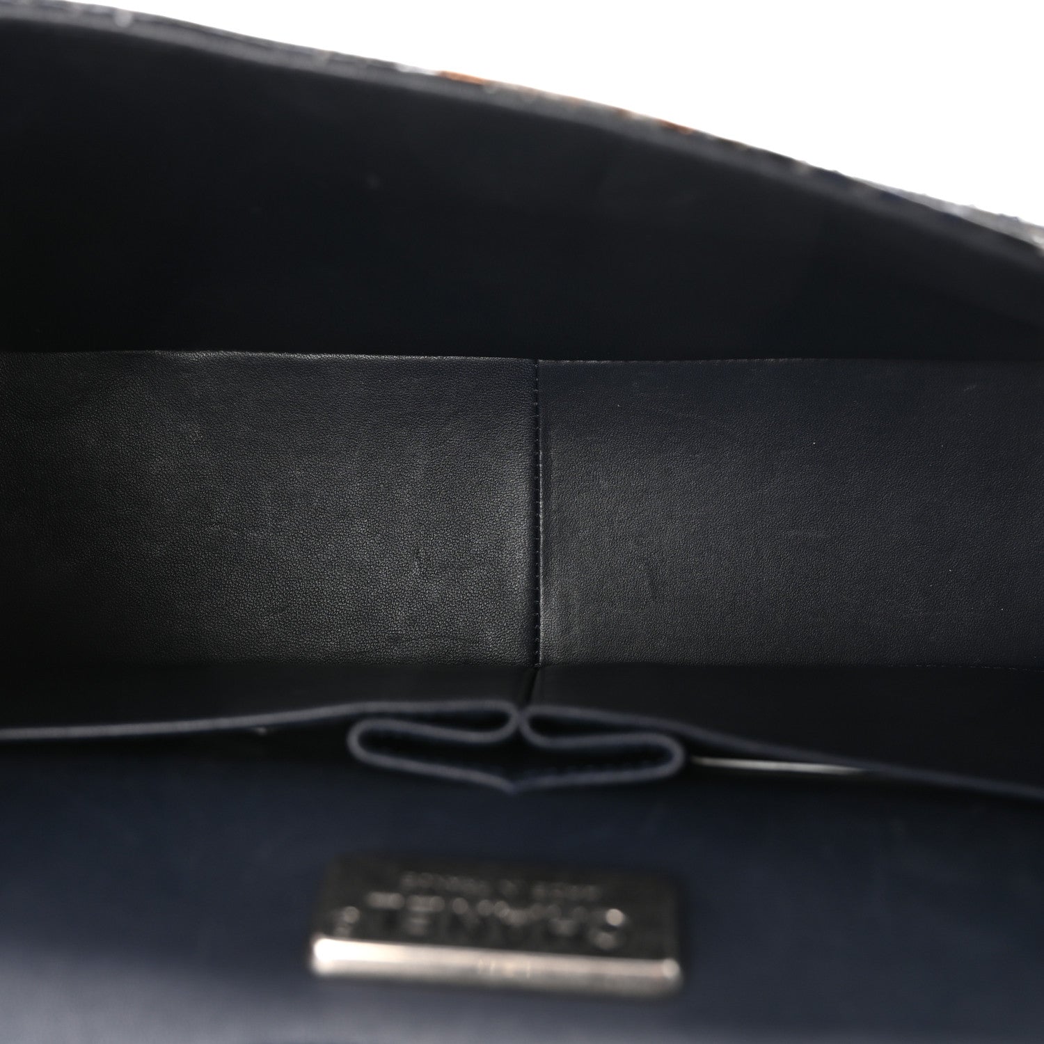 CHANEL エスパ Chanel Metallic Snakeskin Jumbo Double Flap Blue 1878801