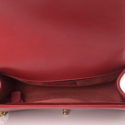 Chanel Lambskin Quilted Medium Boy Flap Red 4 of 4