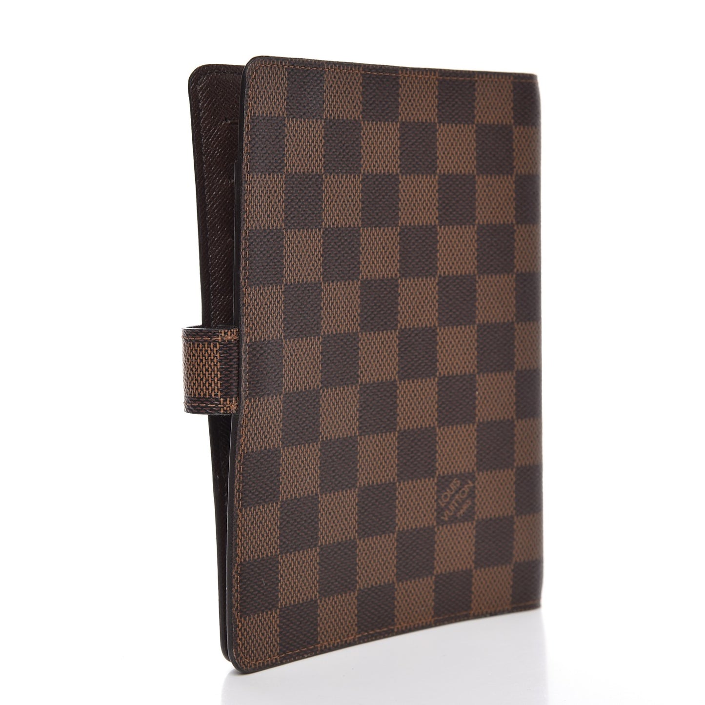 Damier Ebene Medium Ring Agenda Cover