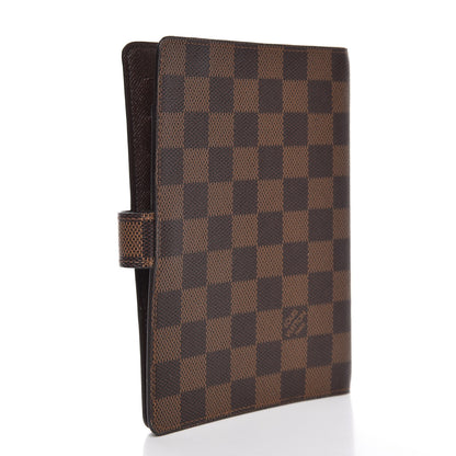 Louis Vuitton Damier Ebene Medium Ring Agenda Cover 3 of 6